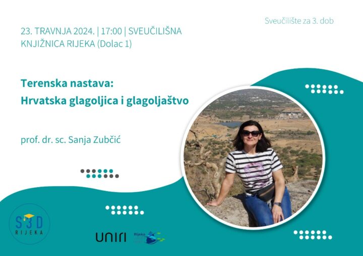 Hrvatska glagoljica i glagoljaštvo u sklopu programa Sveučilišta za 3. dob