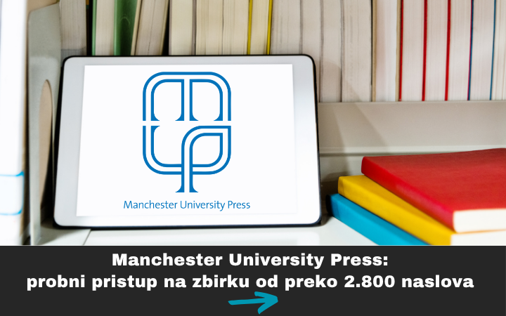 Probni pristup: Manchester University Press e-books