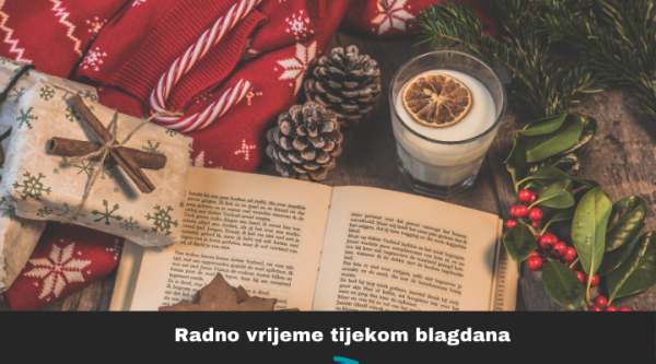 Radno vrijeme knjižnice tijekom blagdana
