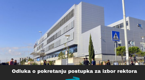 Objavljena Odluka Senata o pokretanju postupka izbora rektora Sveučilišta u Rijeci za mandatno razdoblje 2025.-2029.