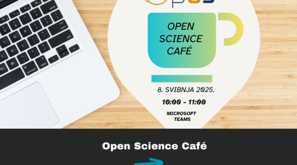 Open Science Café: Otvoreno, pregledno, CRORISno