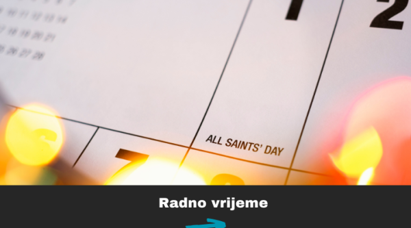 Radno vrijeme knjižnice uoči predstojećeg blagdana
