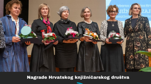 Dodijeljene nagrade Hrvatskog knjižničarskog društva