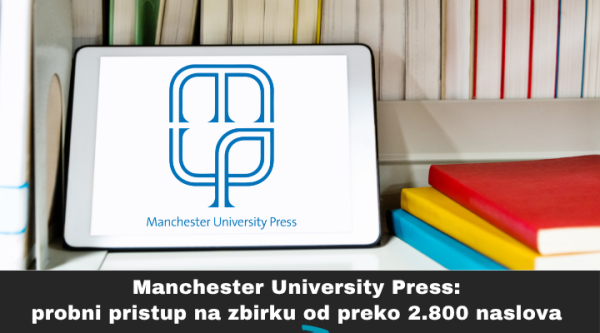 Probni pristup: Manchester University Press e-books
