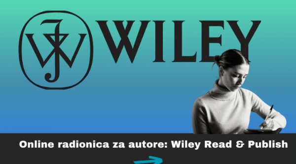 Online radionica za hrvatske autore: Wiley Read & Publish