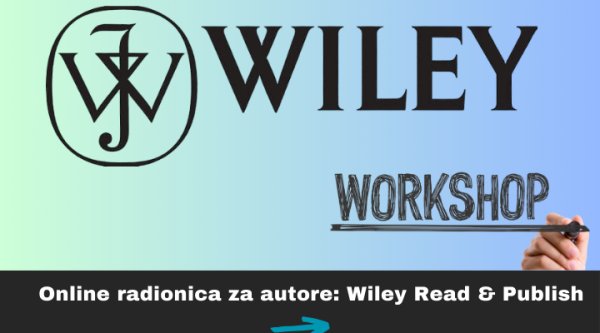 Online radionica za hrvatske autore: Wiley Read & Publish