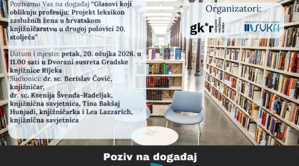 Glasovi koji oblikuju profesiju: Projekt leksikon zaslužnih žena u hrvatskom knjižničarstvu u drugoj polovici 20 stoljeća